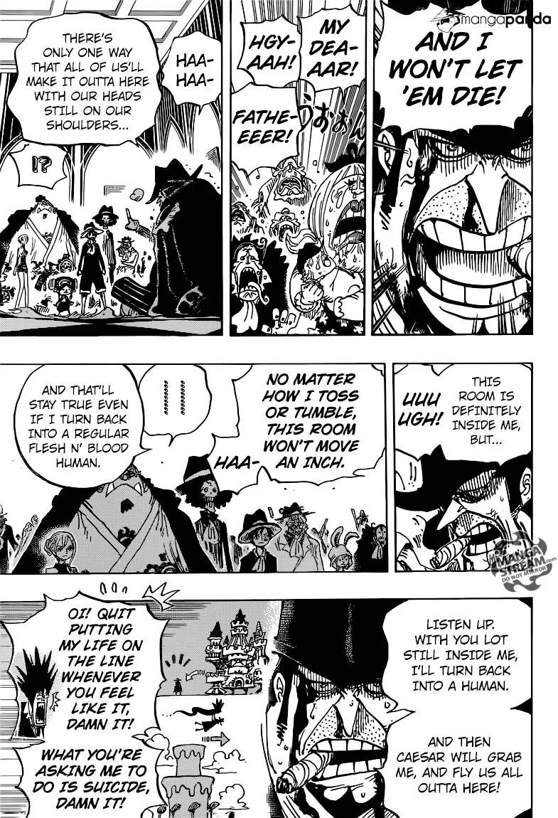 One Piece Chapter 870 page 9