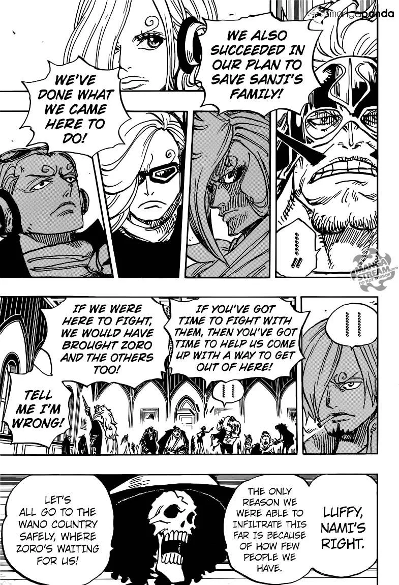 One Piece Chapter 870 page 7