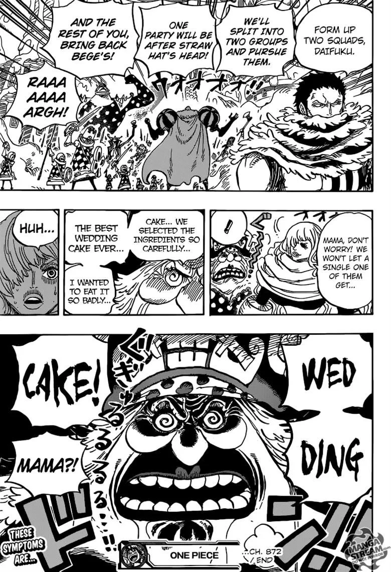 One Piece Chapter 872 page 19
