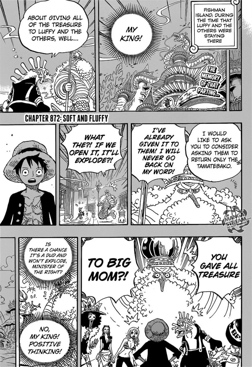 One Piece Chapter 872 page 5