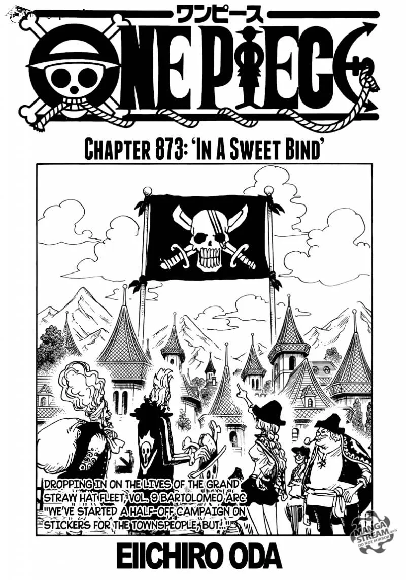 One Piece Chapter 873 page 1