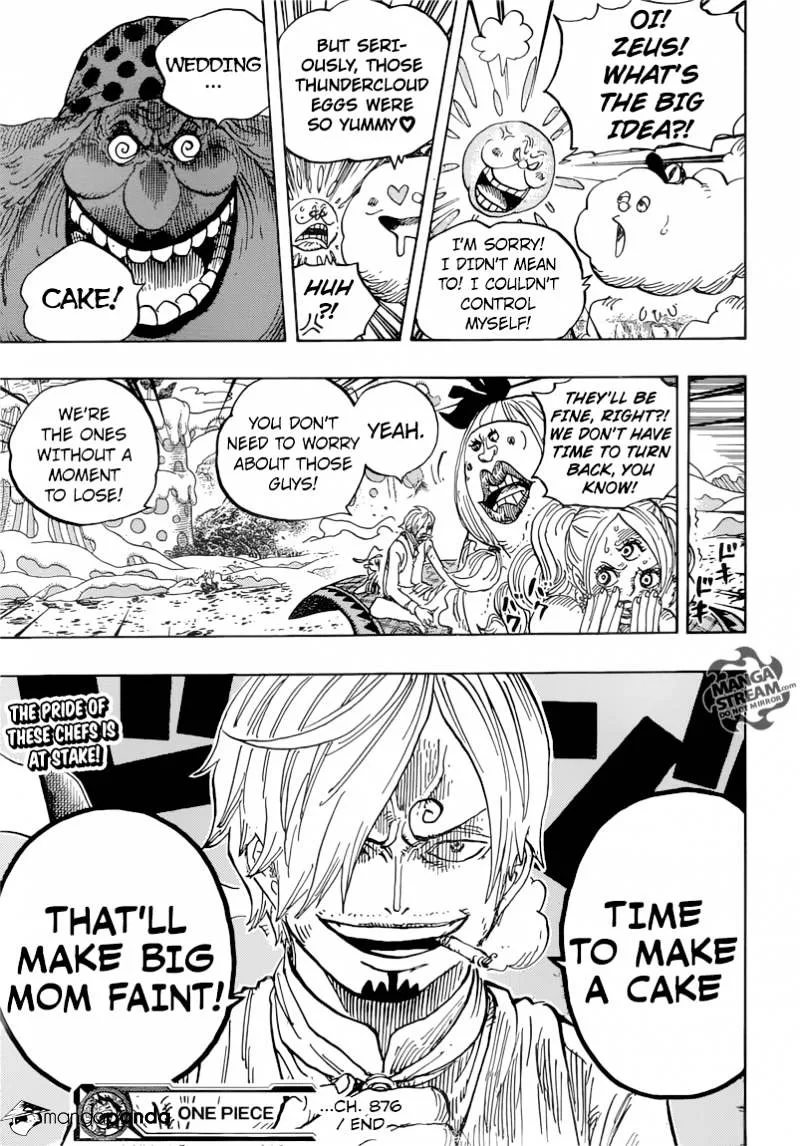 One Piece Chapter 876 page 18