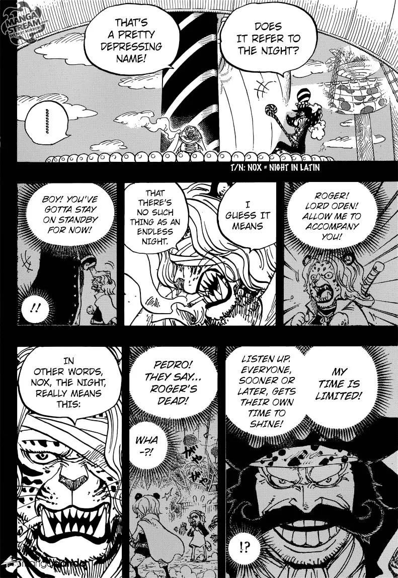 One Piece Chapter 878 page 5