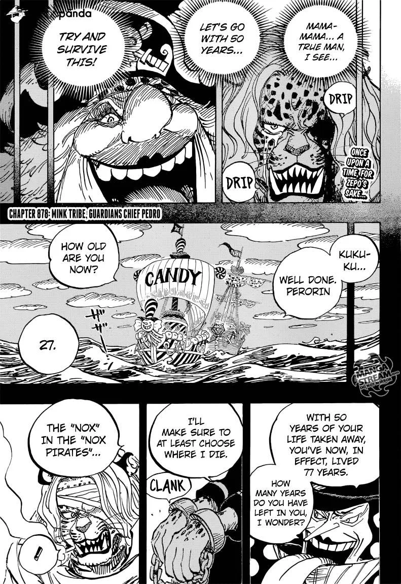 One Piece Chapter 878 page 4