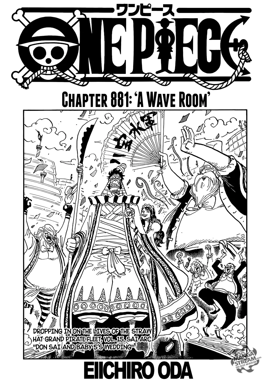 One Piece Chapter 881 page 5