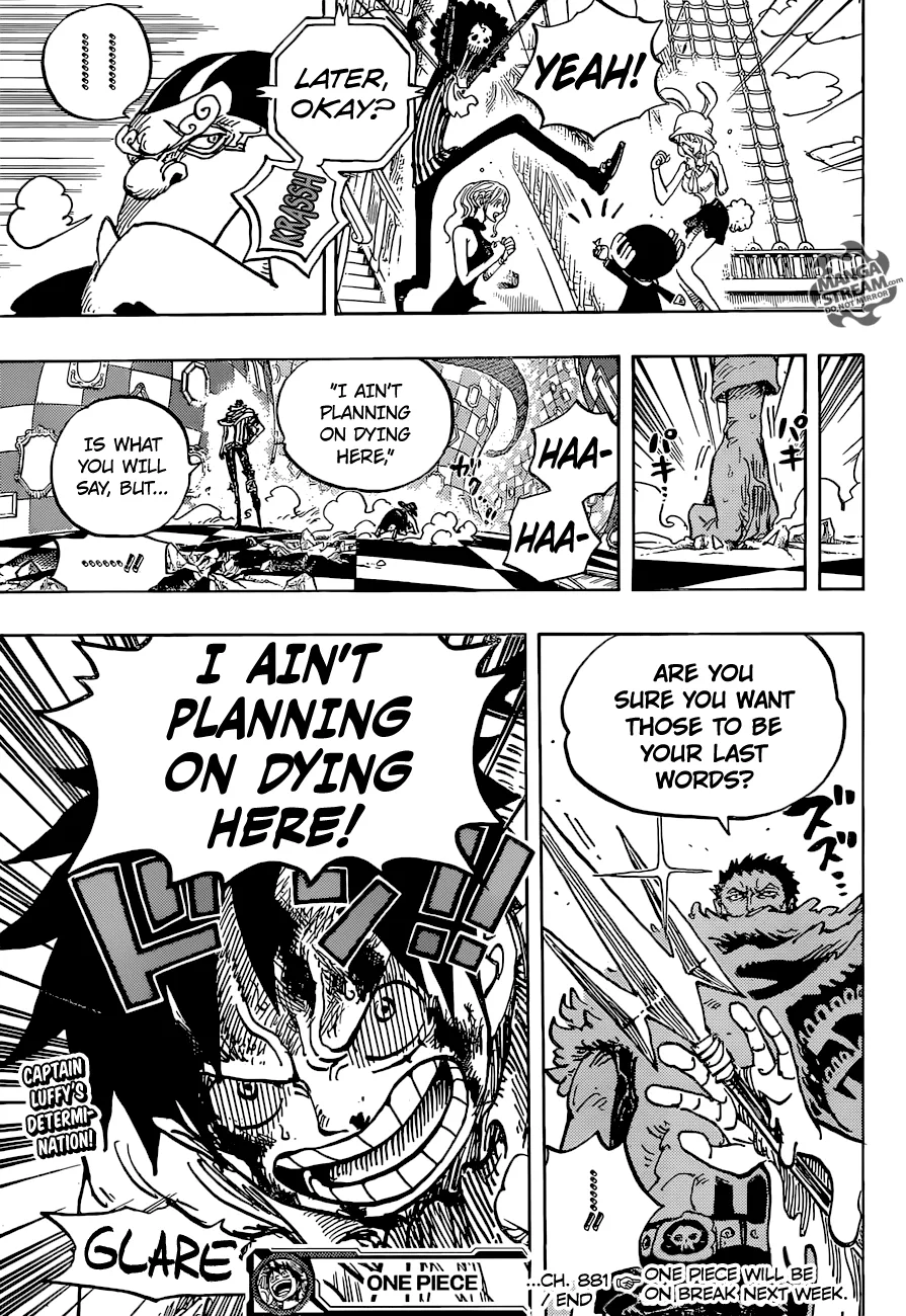 One Piece Chapter 881 page 20