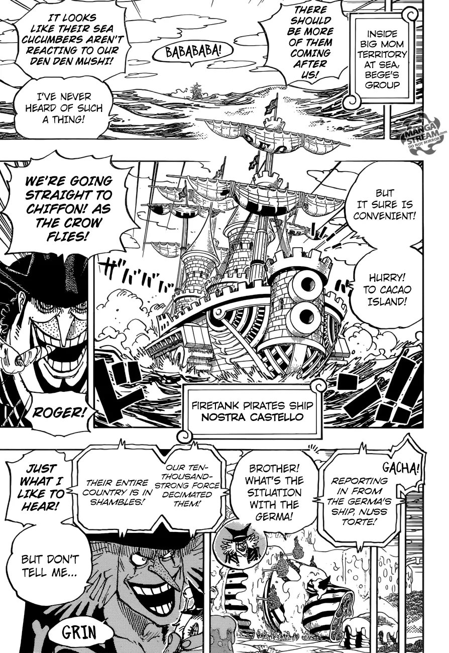 One Piece Chapter 882 page 18