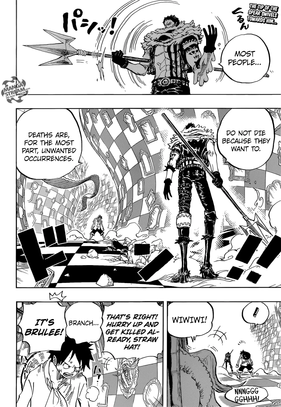 One Piece Chapter 882 page 6