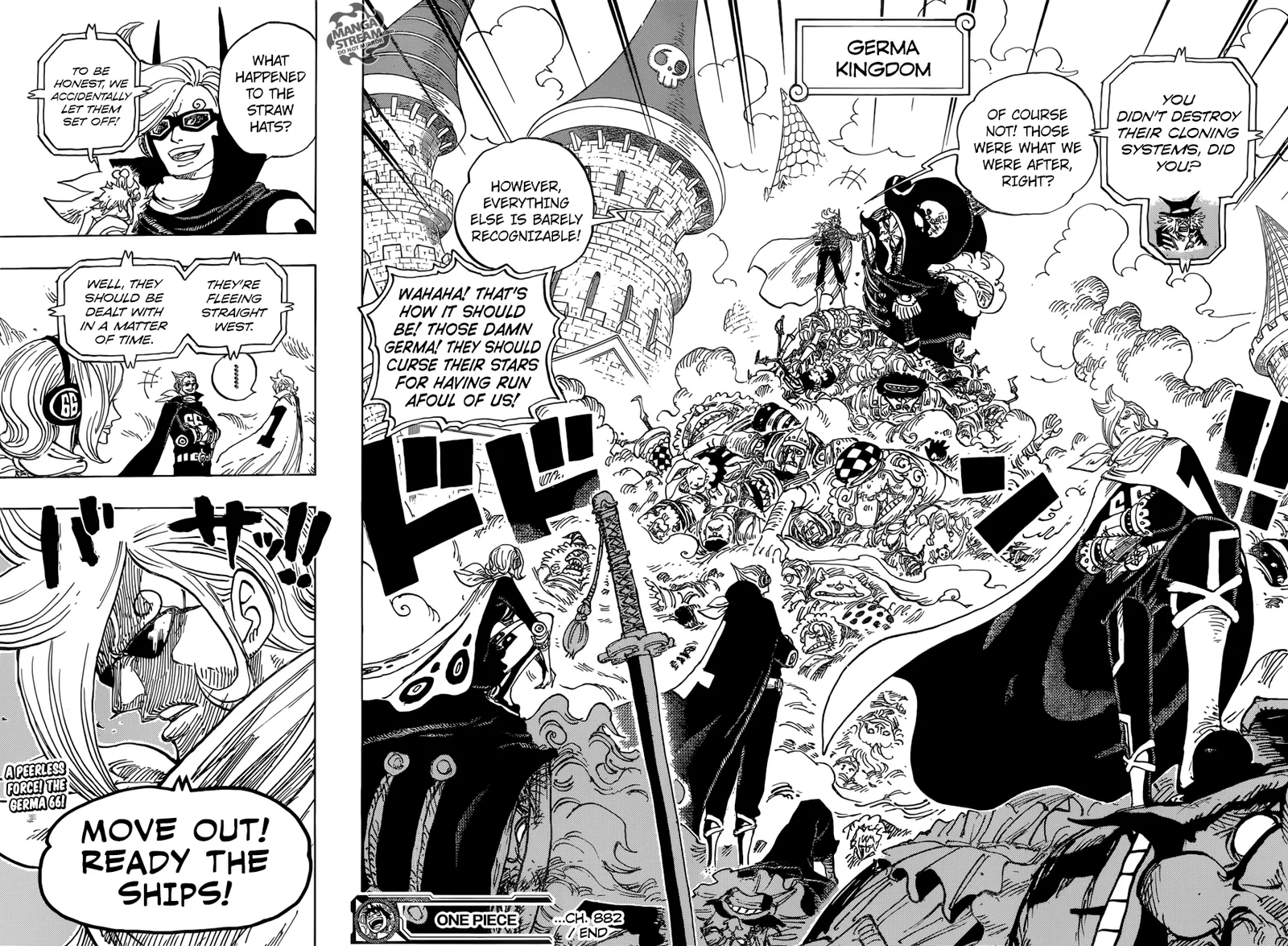 One Piece Chapter 882 page 19