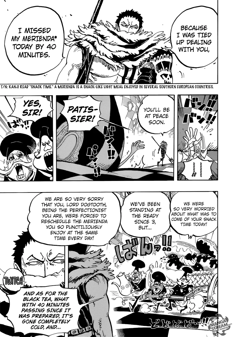 One Piece Chapter 883 page 6