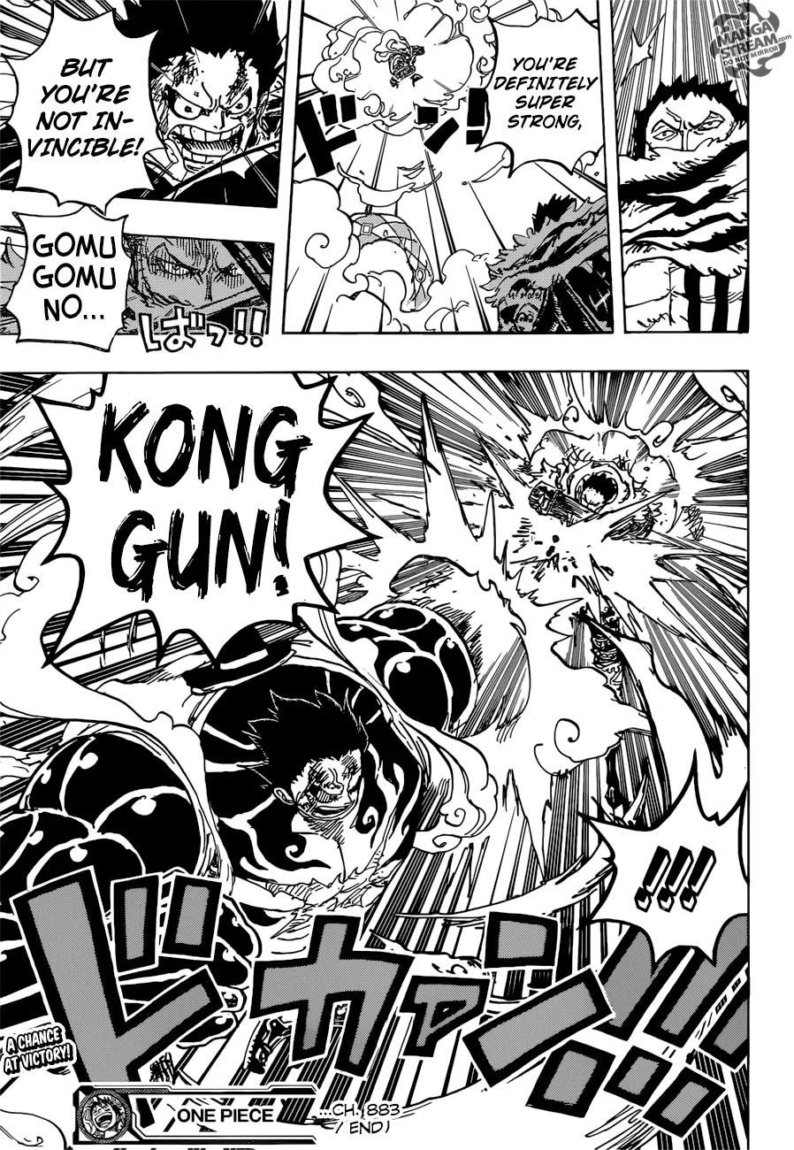 One Piece Chapter 883 page 17