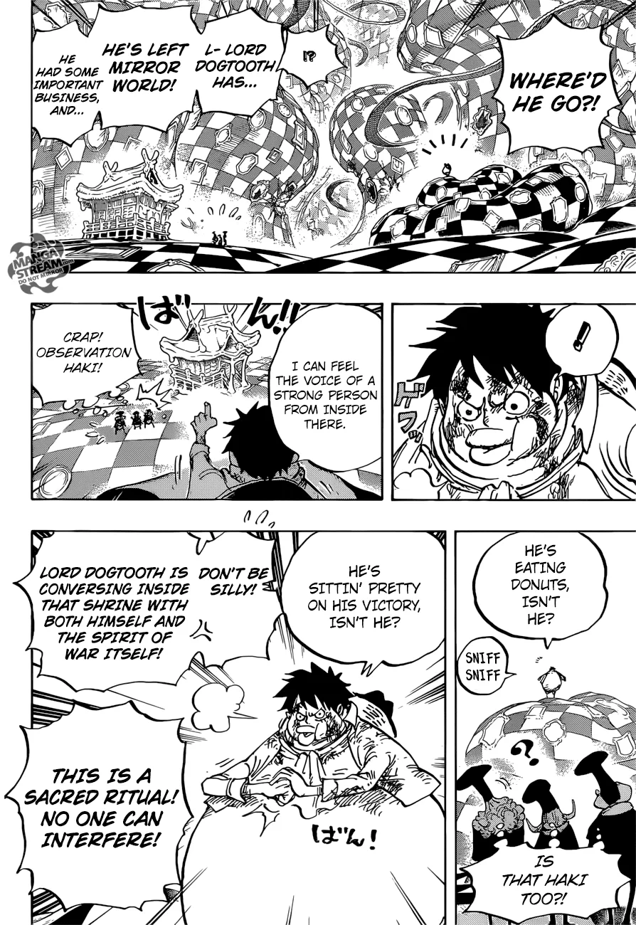 One Piece Chapter 883 page 9