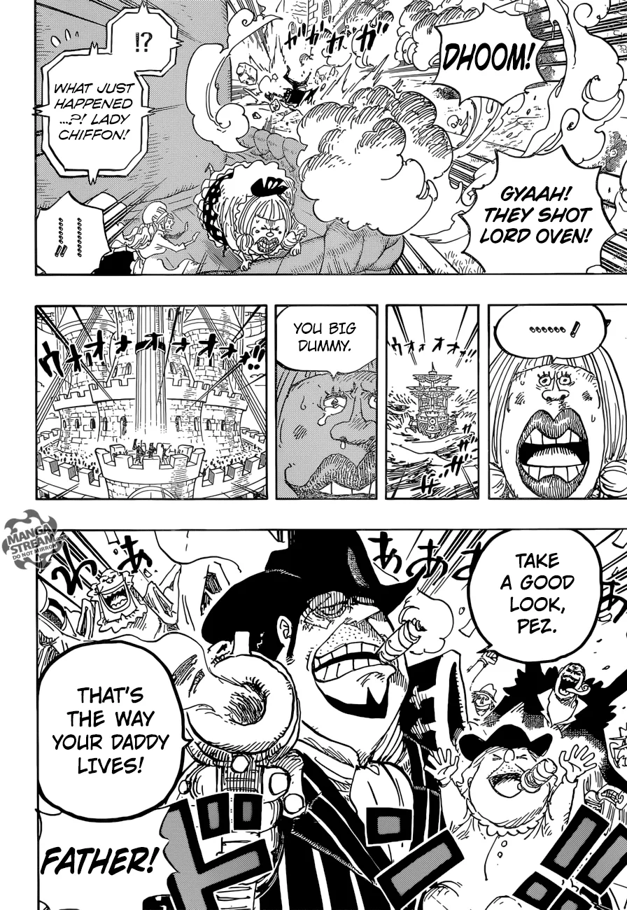 One Piece Chapter 886 page 16