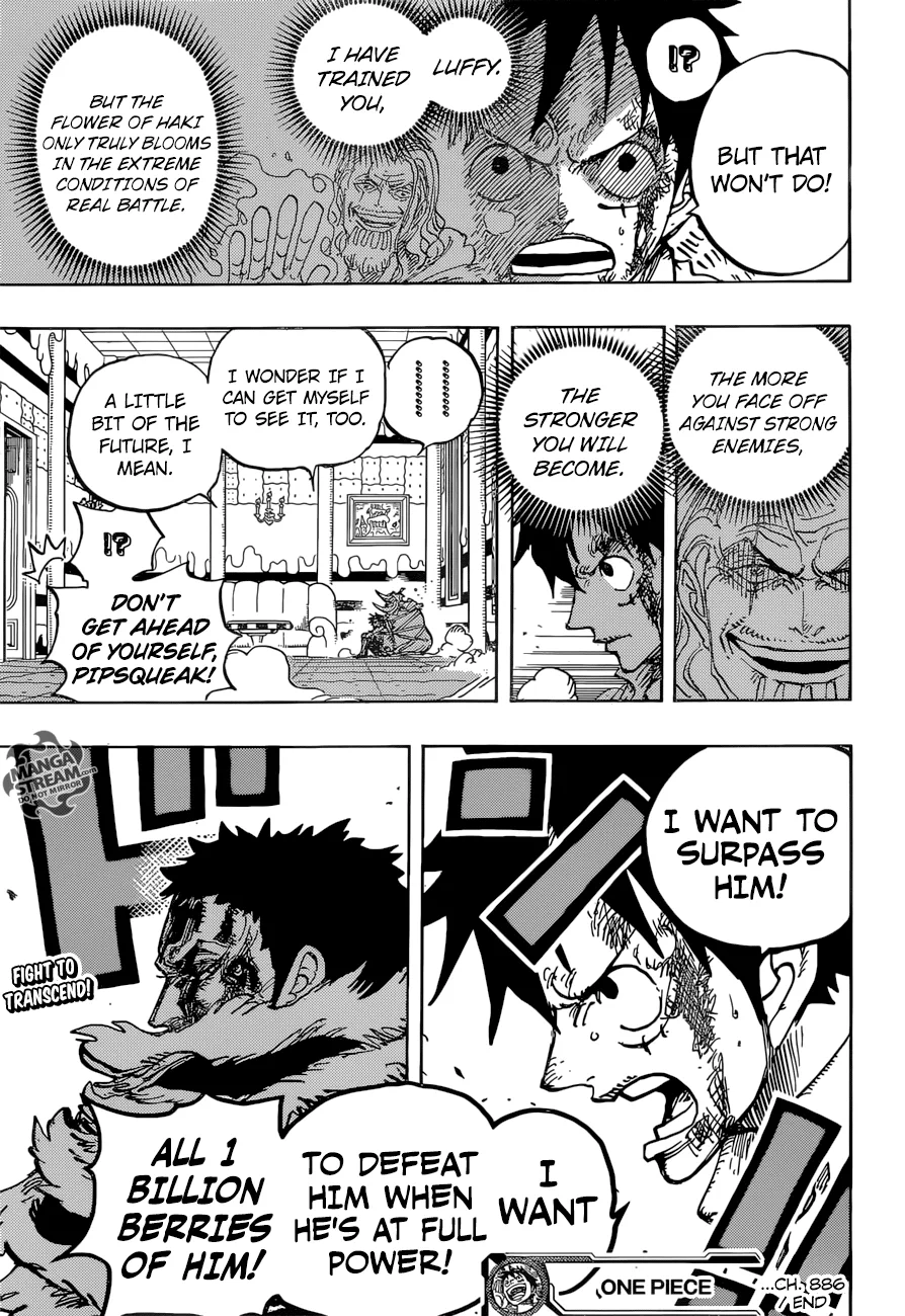 One Piece Chapter 886 page 19