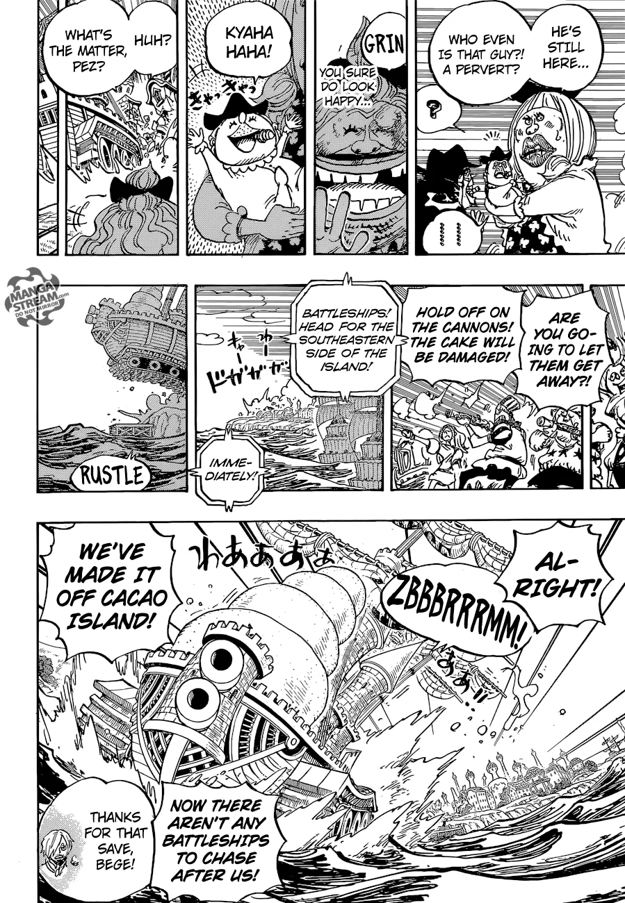 One Piece Chapter 887 page 9