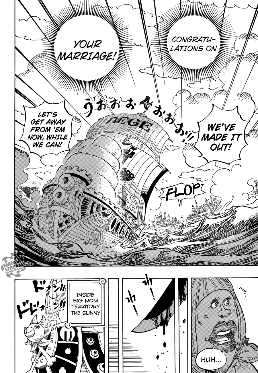 One Piece Chapter 887 page 15