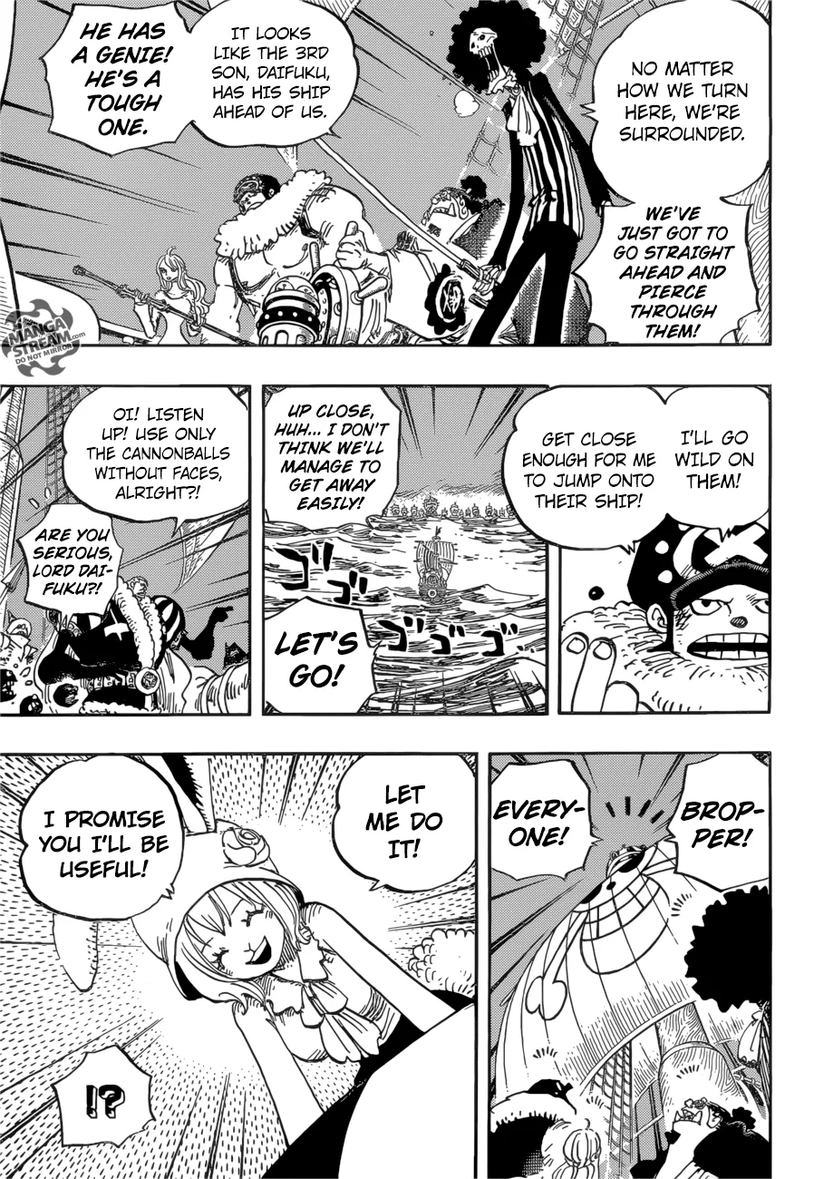 One Piece Chapter 888 page 9