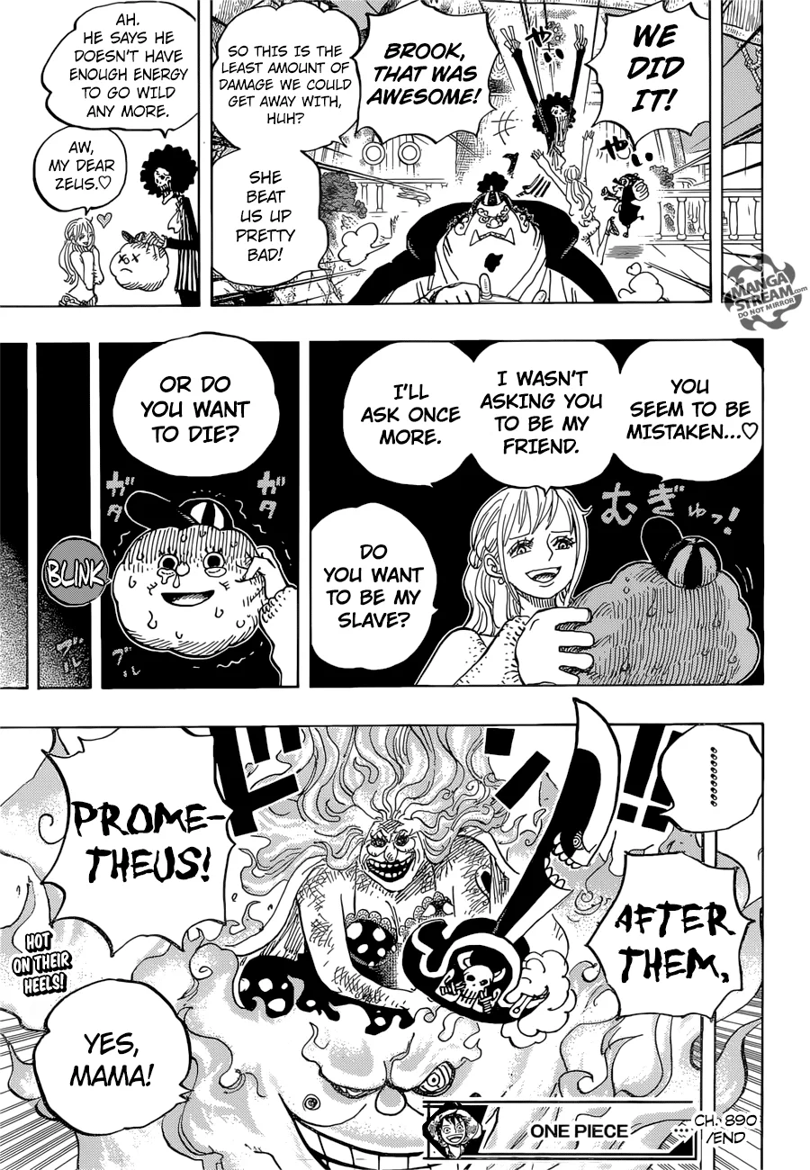 One Piece Chapter 890 page 18