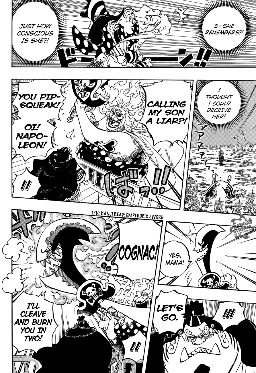 One Piece Chapter 890 page 6