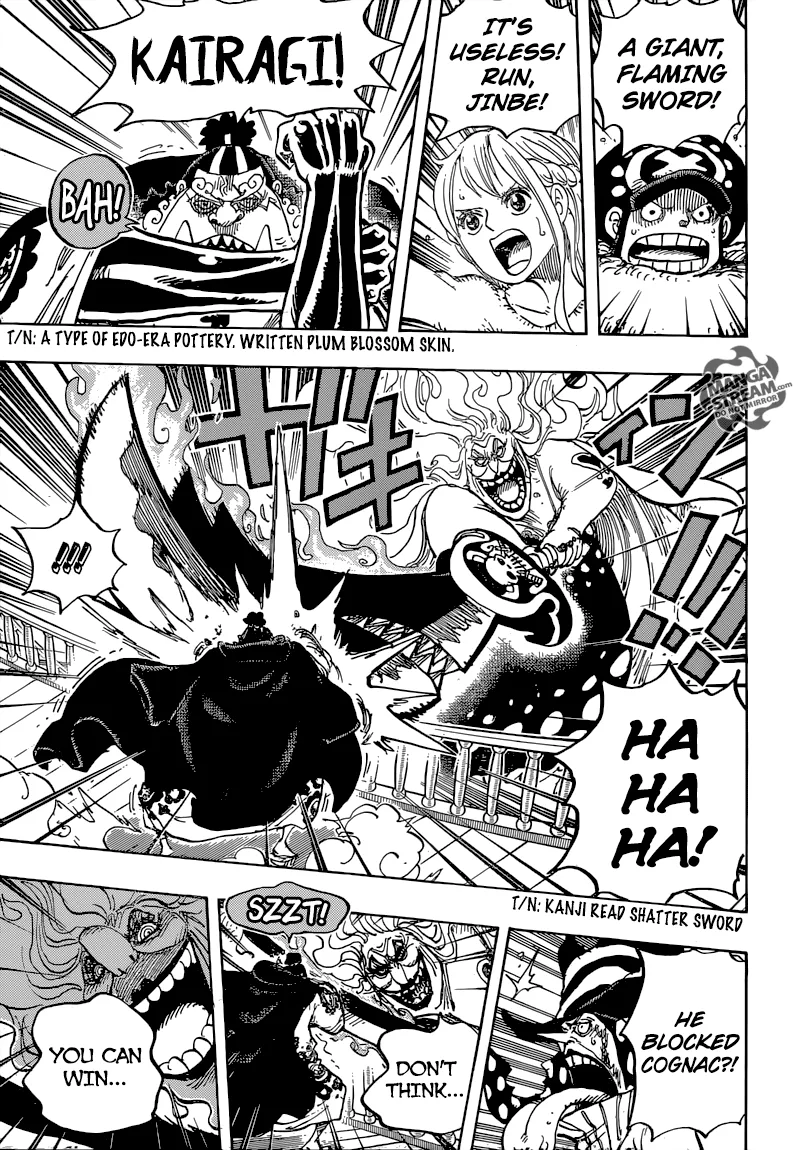One Piece Chapter 890 page 7