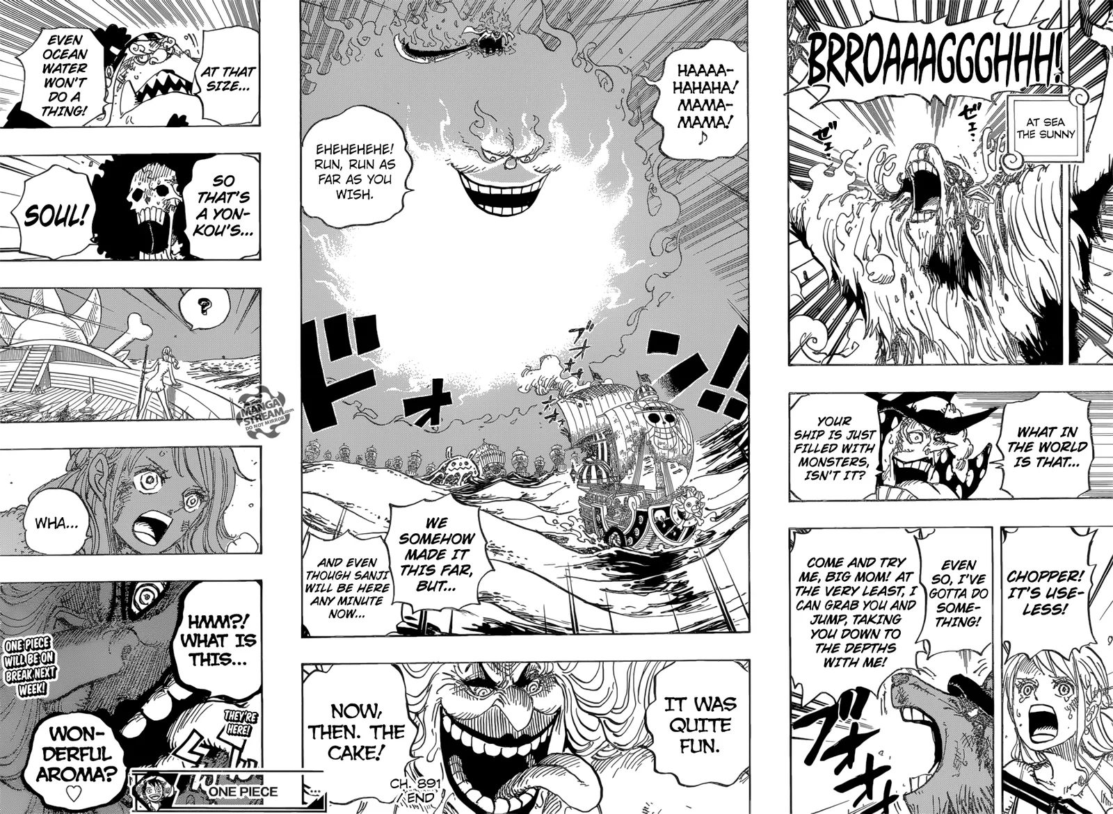 One Piece Chapter 891 page 16