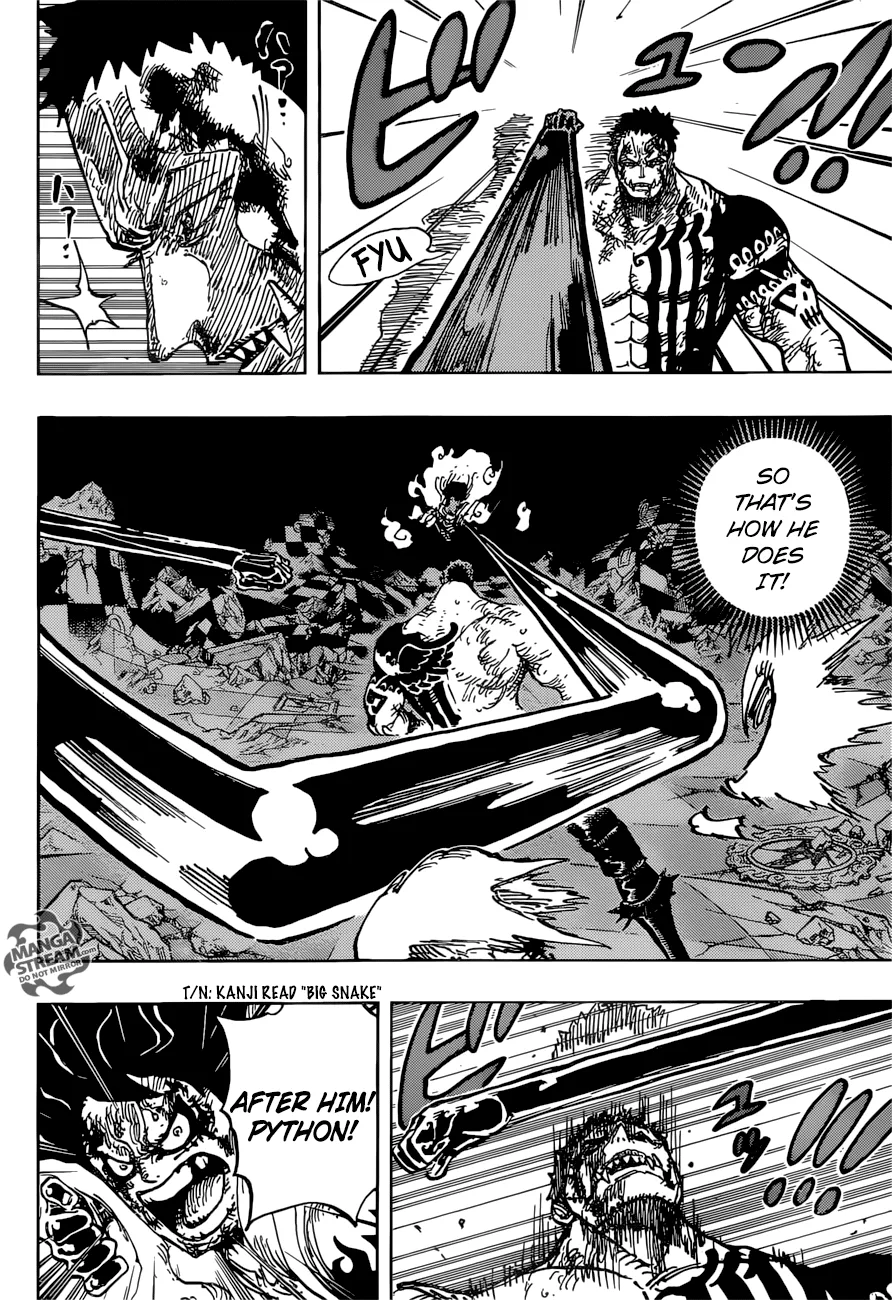 One Piece Chapter 895 page 6