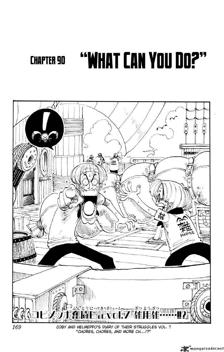 One Piece Chapter 90 page 1