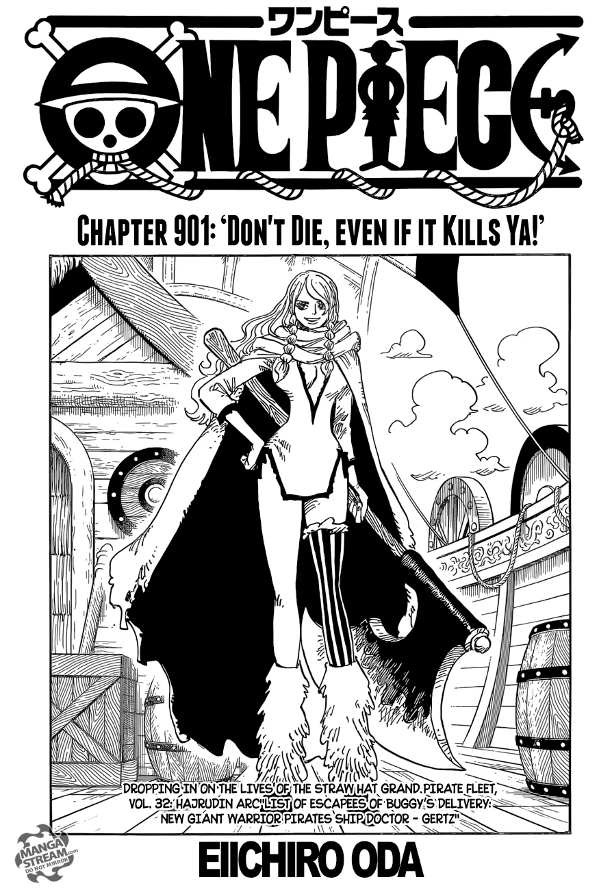 One Piece Chapter 901 page 1