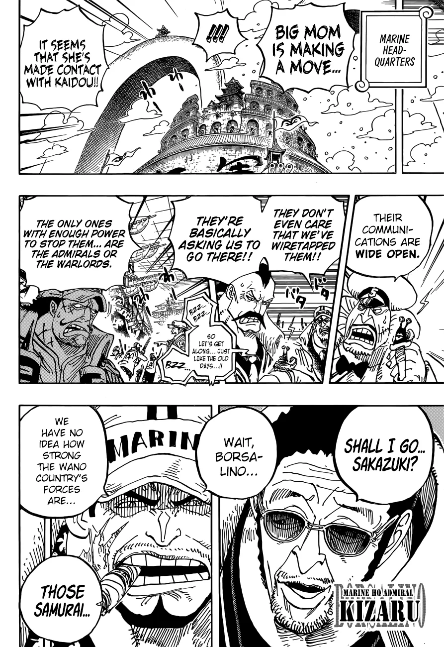One Piece Chapter 907 page 5