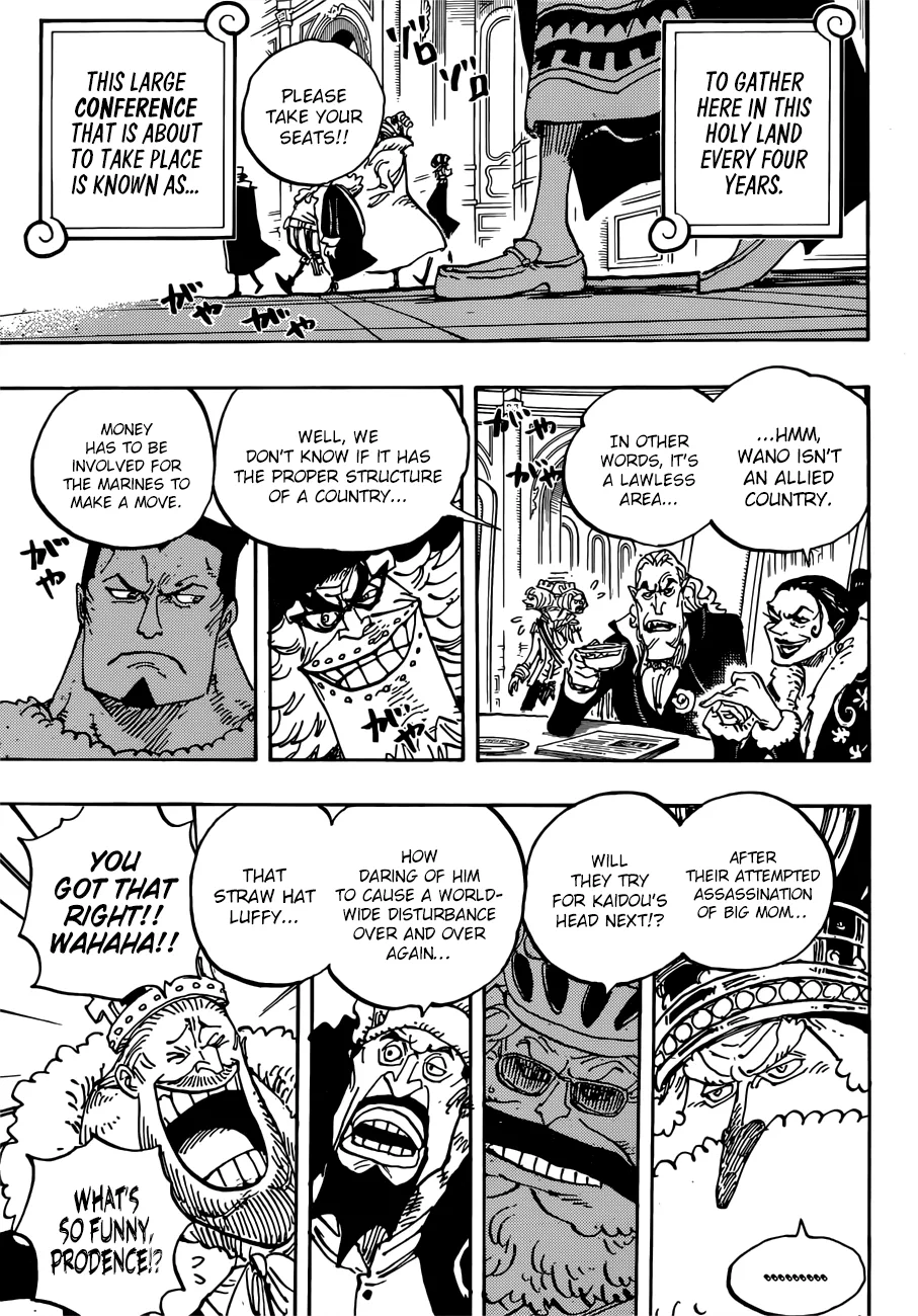 One Piece Chapter 908 page 11