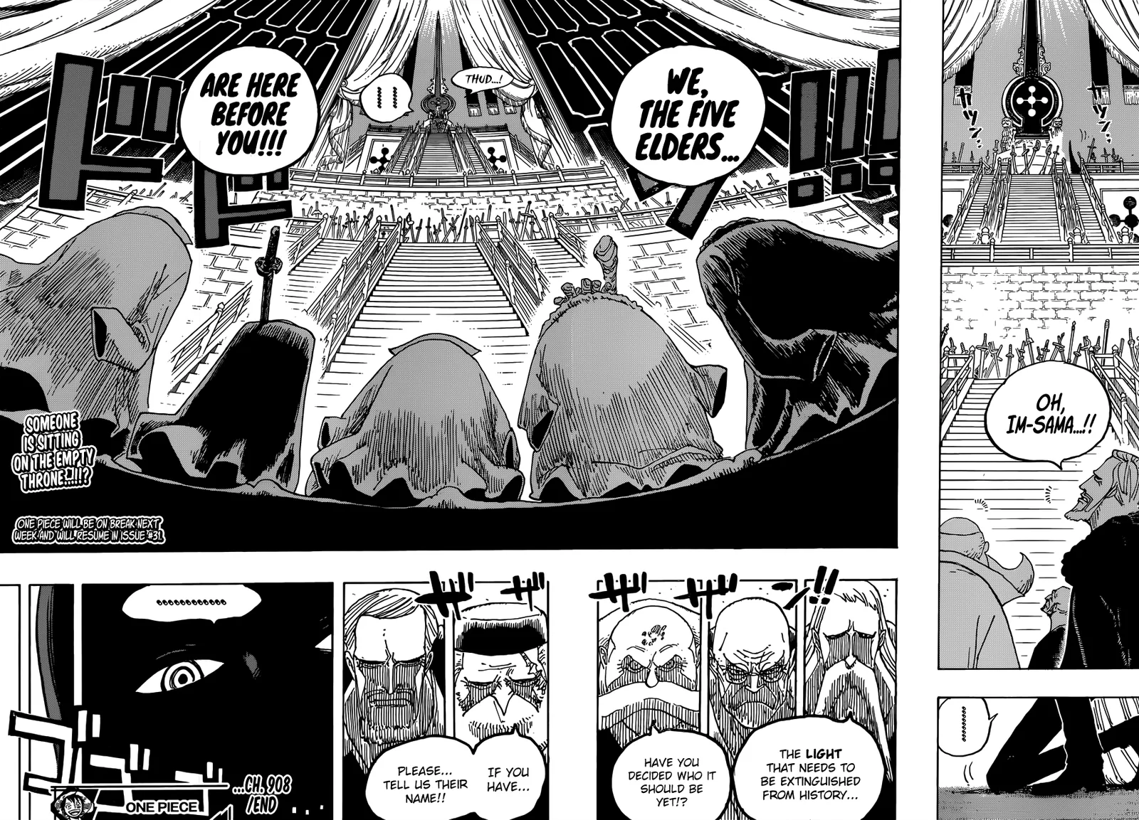 One Piece Chapter 908 page 15