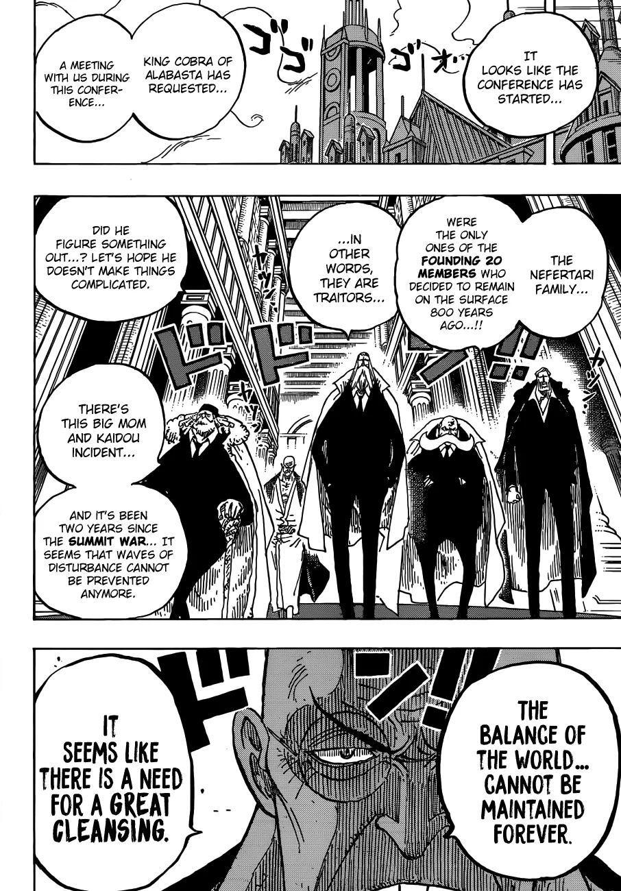 One Piece Chapter 908 page 13