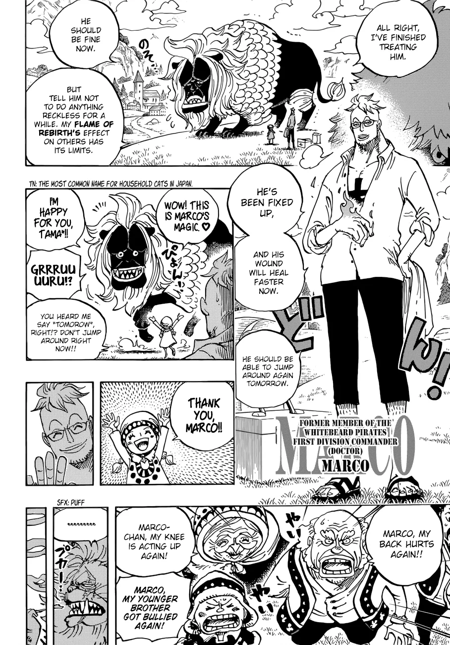 One Piece Chapter 909 page 5