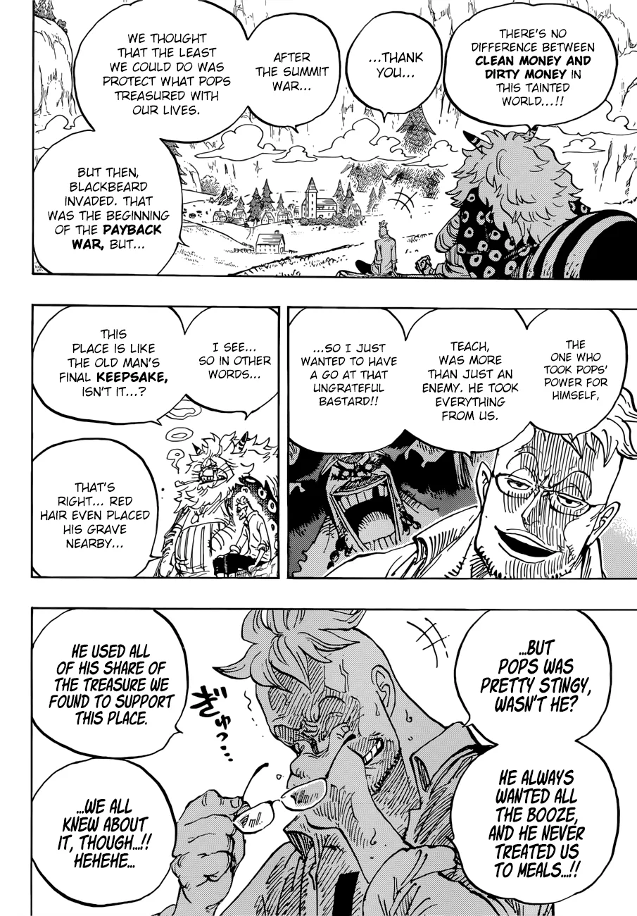 One Piece Chapter 909 page 7