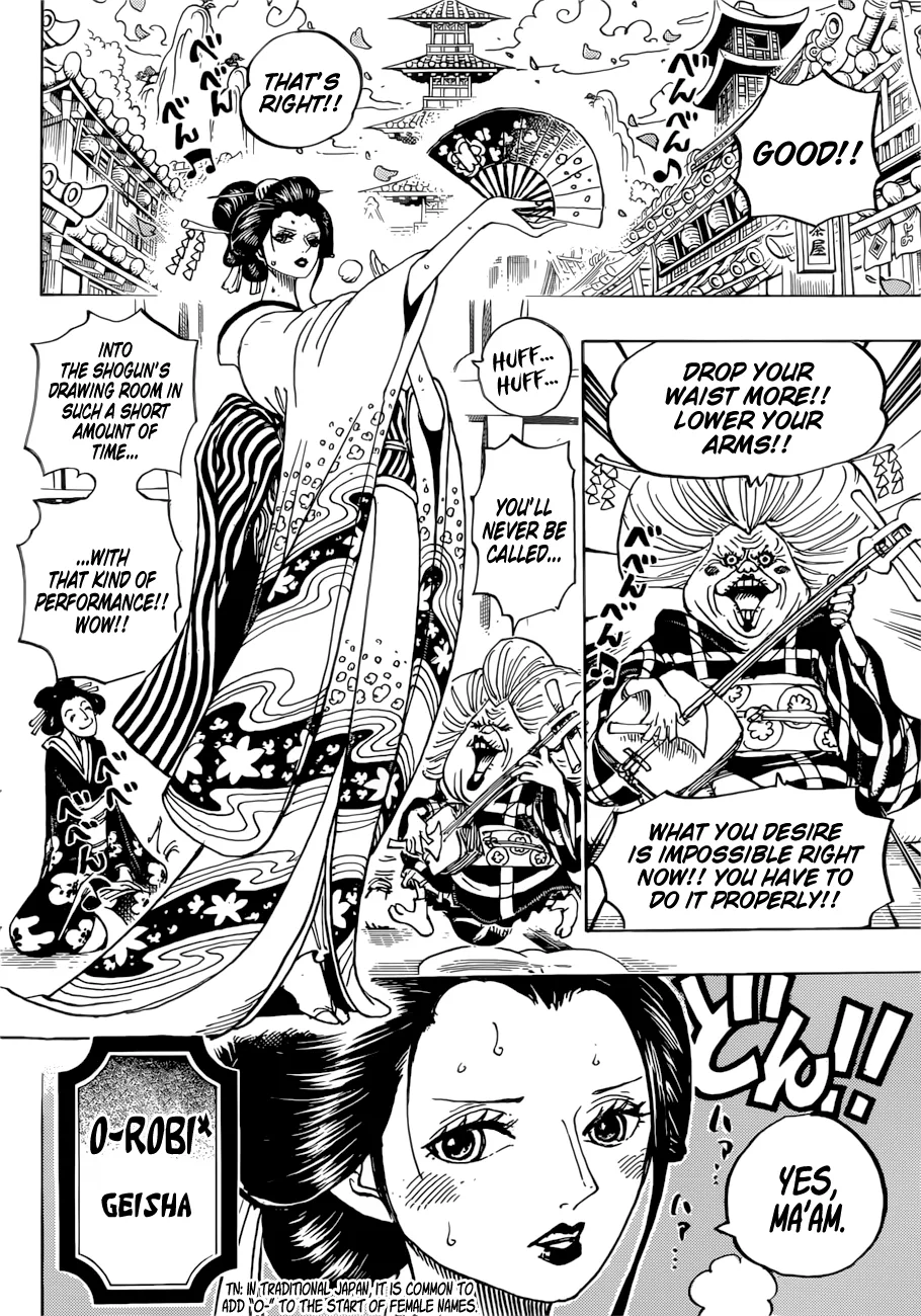 One Piece Chapter 909 page 12