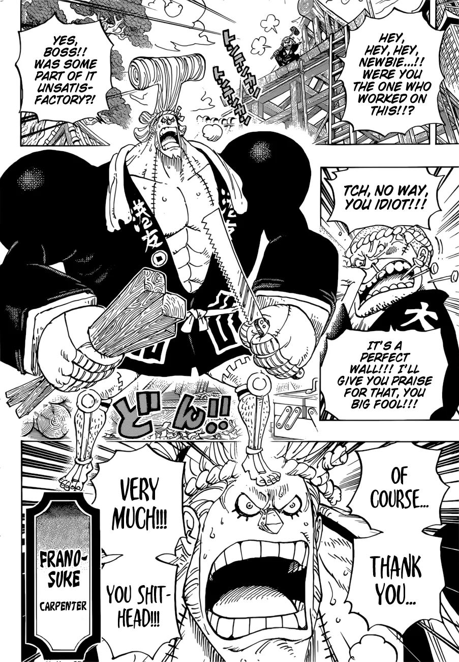 One Piece Chapter 909 page 10