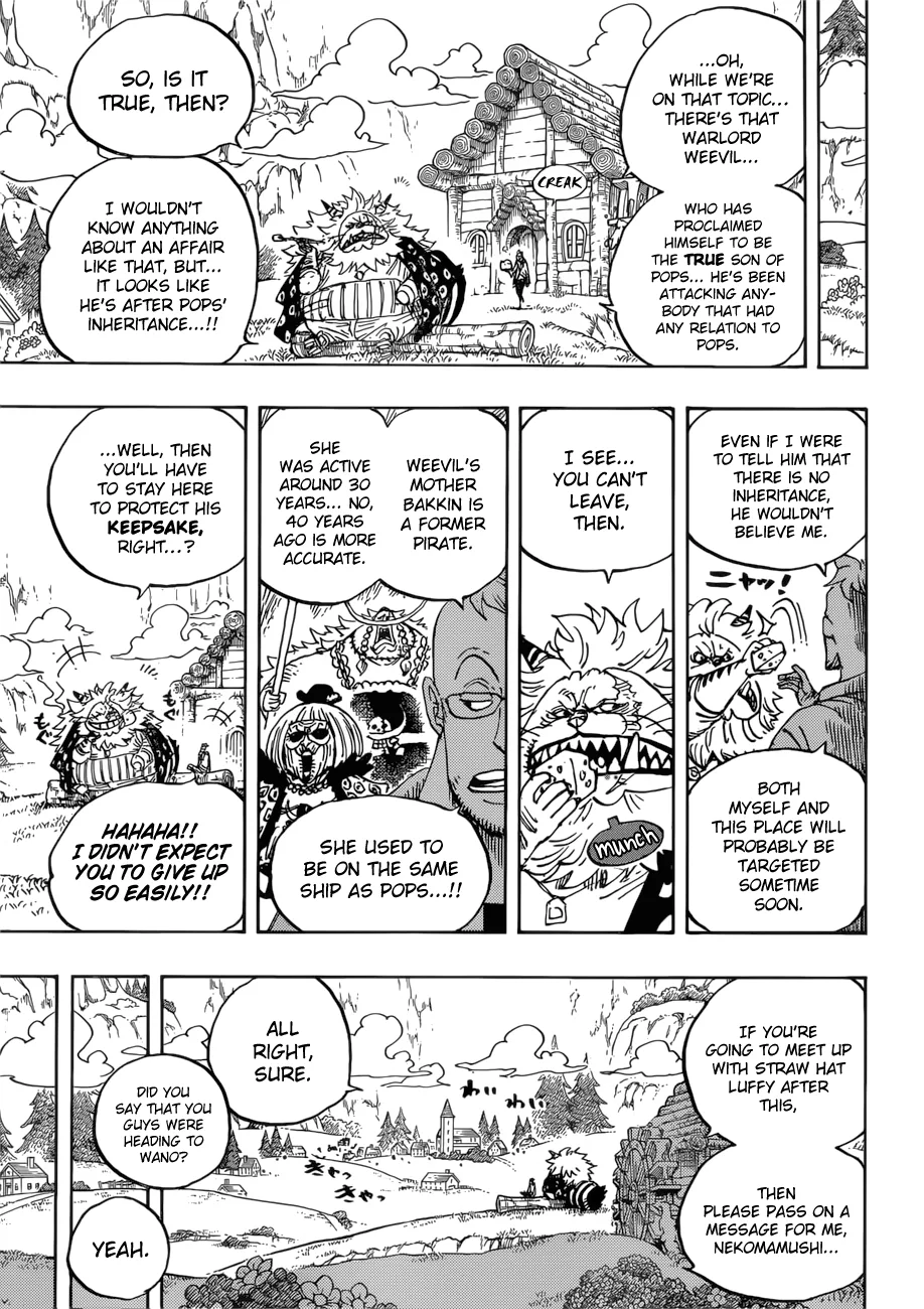 One Piece Chapter 909 page 8