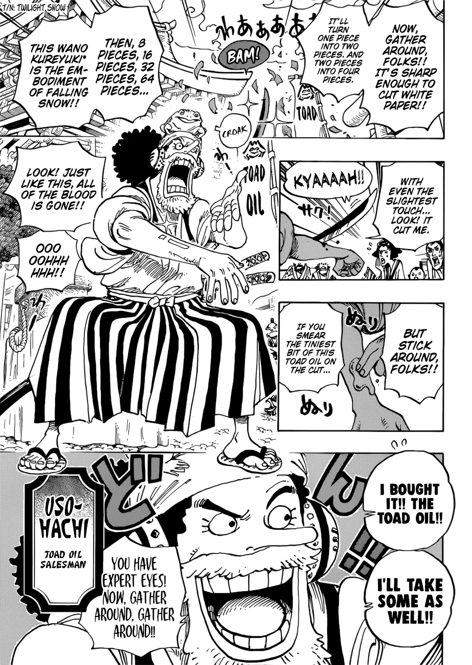 One Piece Chapter 909 page 11