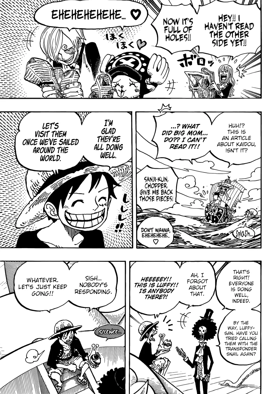 One Piece Chapter 910 page 5