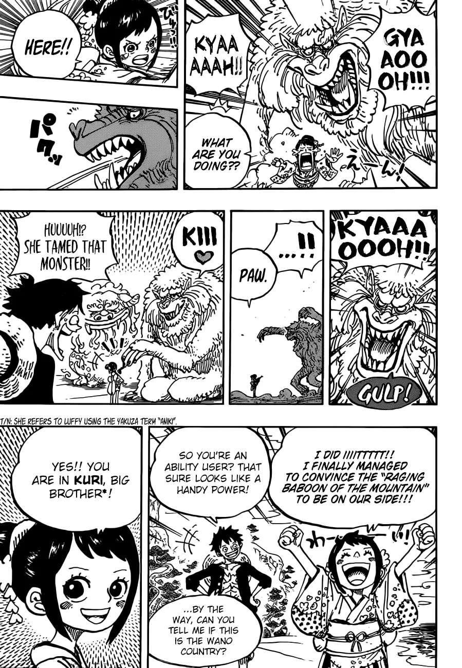 One Piece Chapter 911 page 11