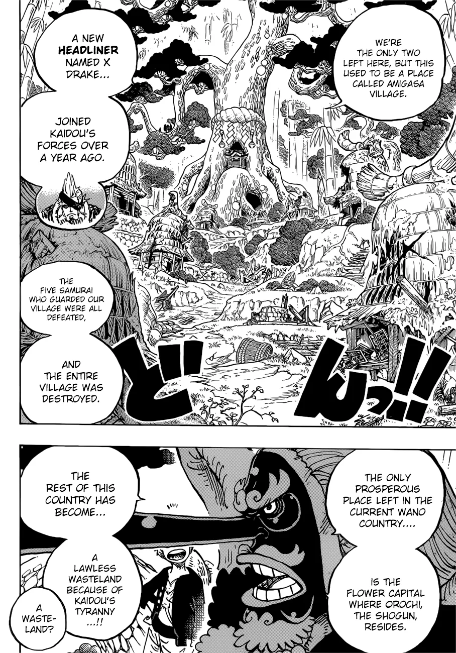 One Piece Chapter 912 page 6