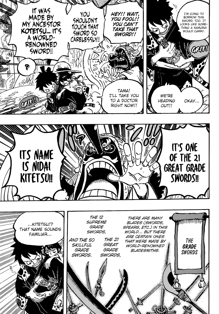One Piece Chapter 912 page 9