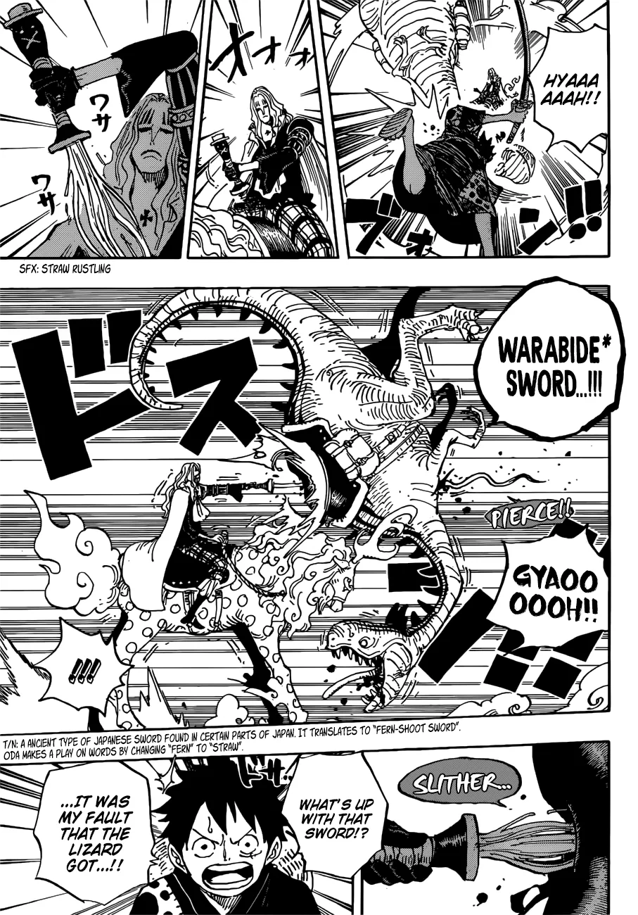 One Piece Chapter 913 page 6