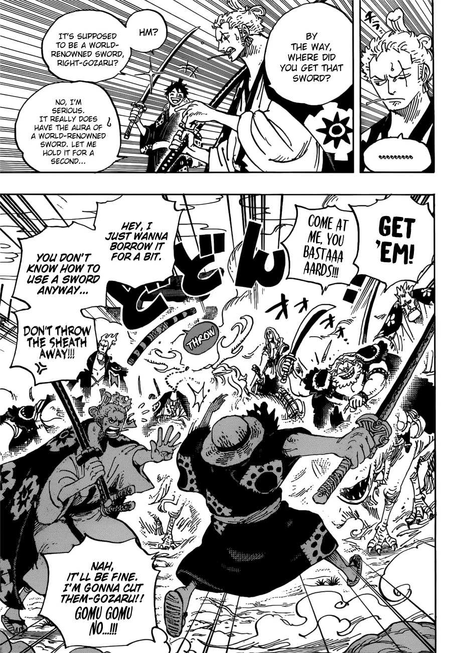 One Piece Chapter 913 page 4