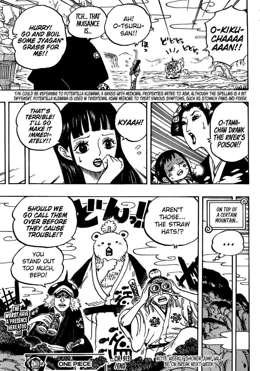 One Piece Chapter 913 page 15