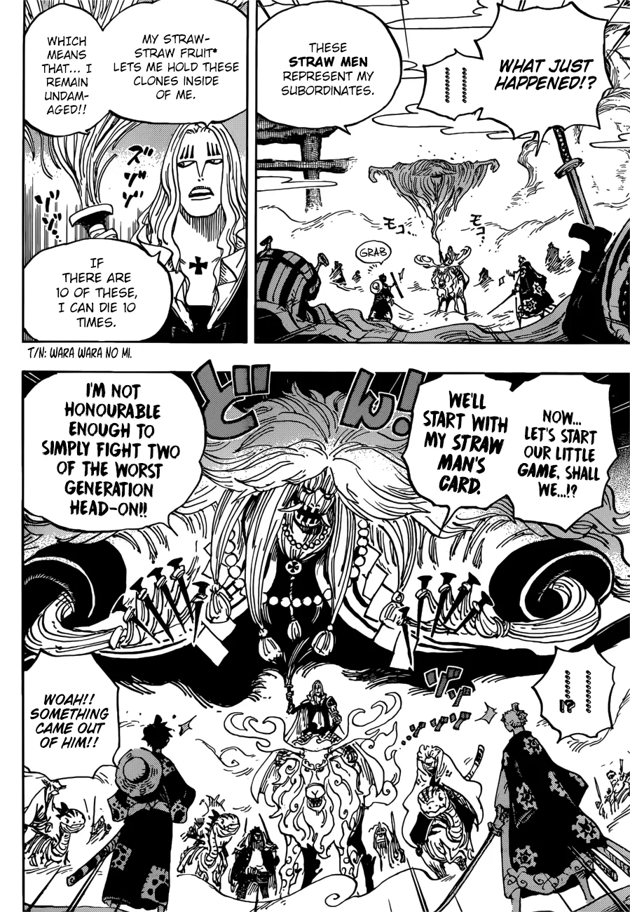 One Piece Chapter 913 page 8