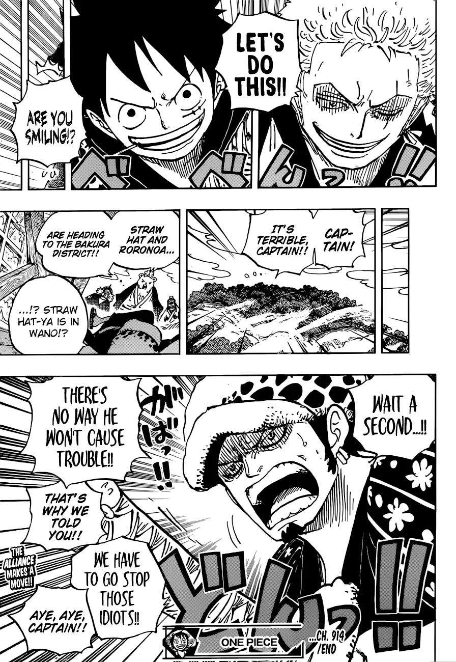 One Piece Chapter 914 page 18