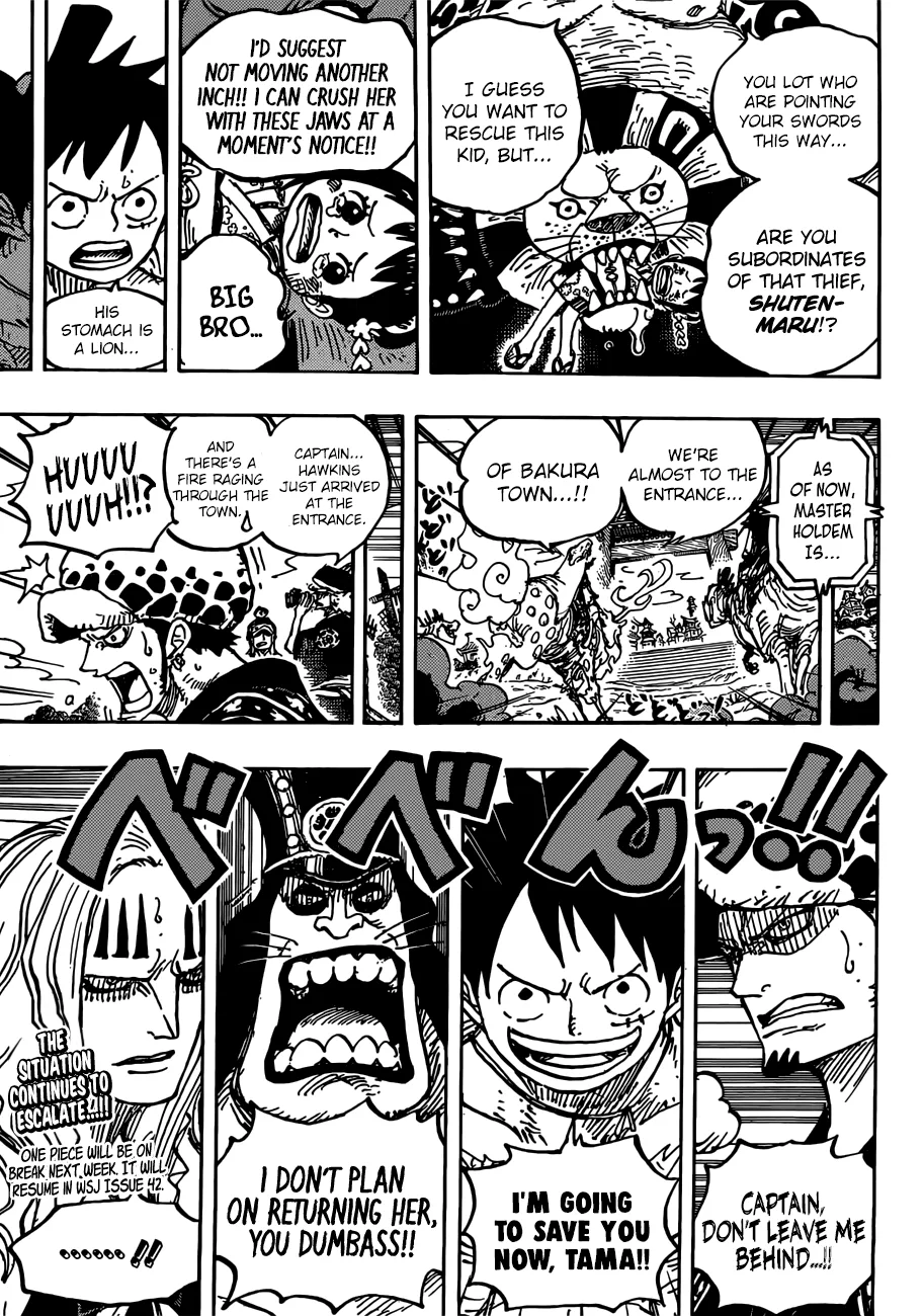 One Piece Chapter 916 page 19