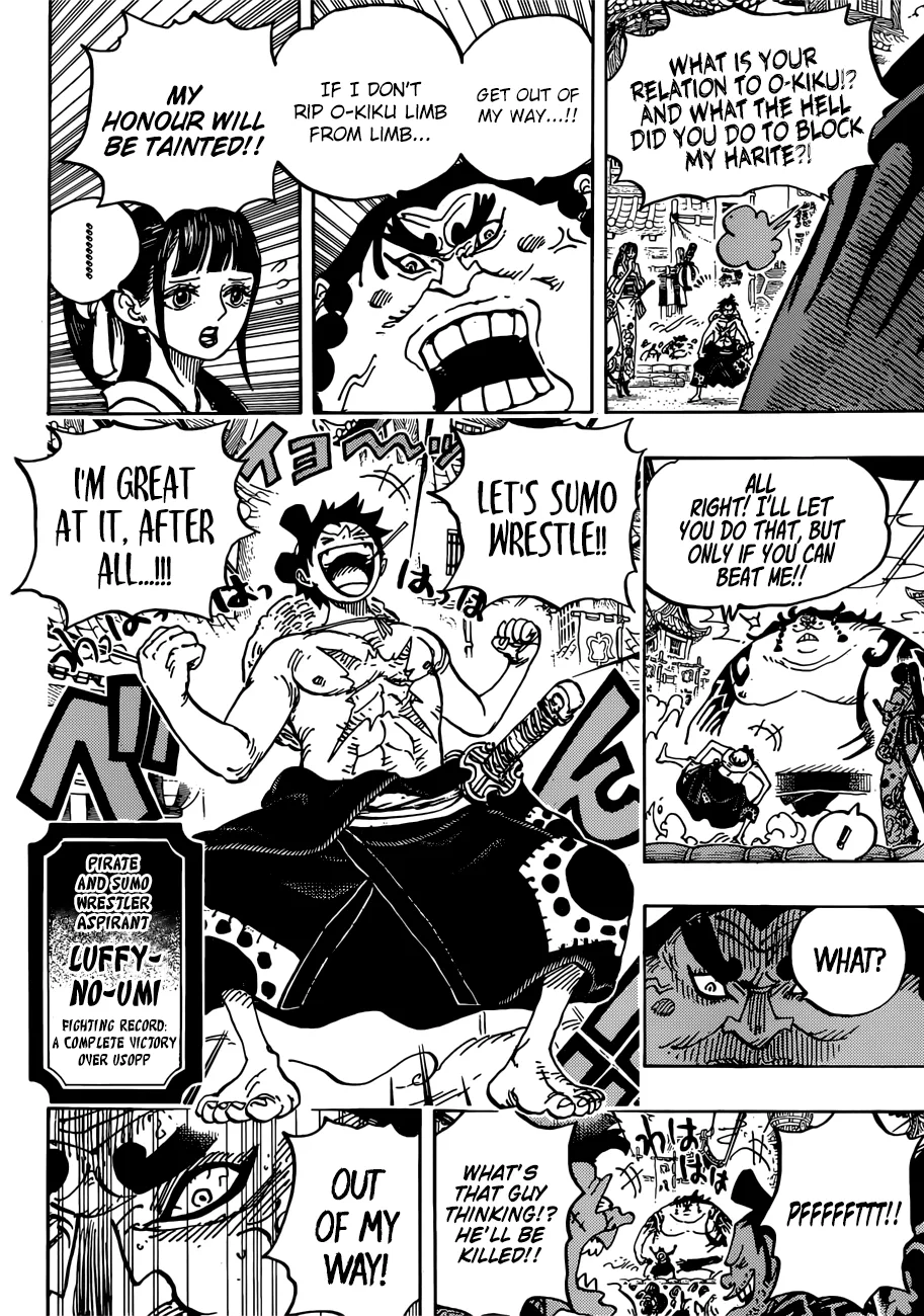 One Piece Chapter 916 page 9