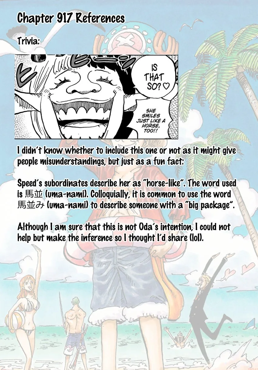 One Piece Chapter 917 page 20